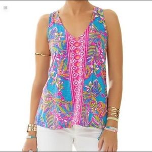 Lilly Pulitzer Minka Top in Summer Haze
